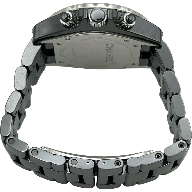 シャネル CHANEL J12 クロノグラフ 41MM H0940 ブラック セラミック