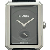 シャネル CHANEL ボーイフレンド H5319 ブラック ステンレススチール 手巻き ユニセックス 腕時計