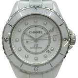 シャネル CHANEL J12 キャリバー12.1 38MM H5705 ホワイト セラミック 自動巻き レディース 腕時計