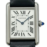 カルティエ Cartier タンク マスト LM WSTA0041 シルバー ステンレススチール クオーツ メンズ 腕時計