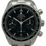 オメガ OMEGA スピードマスター 38 コーアクシャル クロノメーター クロノグラフ 324.30.38.50.01.001 ブラック ステンレススチール 自動巻き メンズ 腕時計