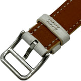 エルメス HERMES Hウォッチ HH1.232 ホワイト ステンレススチール クオーツ レディース 腕時計