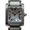 カルティエ Cartier タンクフランセーズ SM ピンクシェル W51028Q3 ピンクシェル SS レディース 腕時計