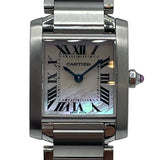 カルティエ Cartier タンクフランセーズ SM ピンクシェル W51028Q3 ピンクシェル SS レディース 腕時計