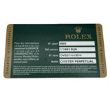 ロレックス ROLEX サブマリーナ 116613LN ブラック ゴールド/ステンレススチール 自動巻き メンズ 腕時計