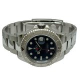 ロレックス ROLEX ヨットマスター40 116622 ブルー プラチナ/ステンレススチール 自動巻き メンズ 腕時計