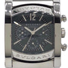 ブルガリ BVLGARI アショーマ クロノグラフ AAA44SCH ブルー SS メンズ 腕時計
