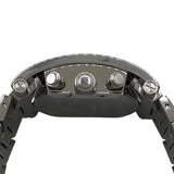 ブルガリ BVLGARI アショーマ クロノグラフ AAA44SCH ブルー SS メンズ 腕時計