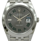 ロレックス ROLEX デイトジャスト41 126300 スレート ステンレススチール 自動巻き メンズ 腕時計