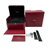 カルティエ Cartier タンクマストXL WSTA0040 シルバー SS×レザー 自動巻き メンズ 腕時計