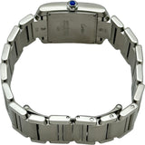 カルティエ Cartier タンクフランセーズ MM W51011Q3 アイボリー ステンレススチール クオーツ レディース 腕時計