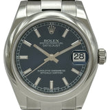 ロレックス ROLEX デイトジャスト31 178240 ブライトブルー ステンレススチール 自動巻き レディース 腕時計