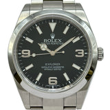 ロレックス ROLEX エクスプローラー1 214270 ブラック ステンレススチール 自動巻き メンズ 腕時計