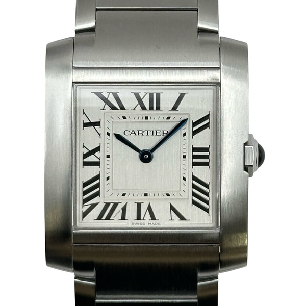 カルティエ Cartier タンク フランセーズ MM WSTA0074 シルバー
