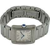 カルティエ Cartier タンク フランセーズ MM WSTA0074 シルバー ステンレススチール クオーツ メンズ 腕時計