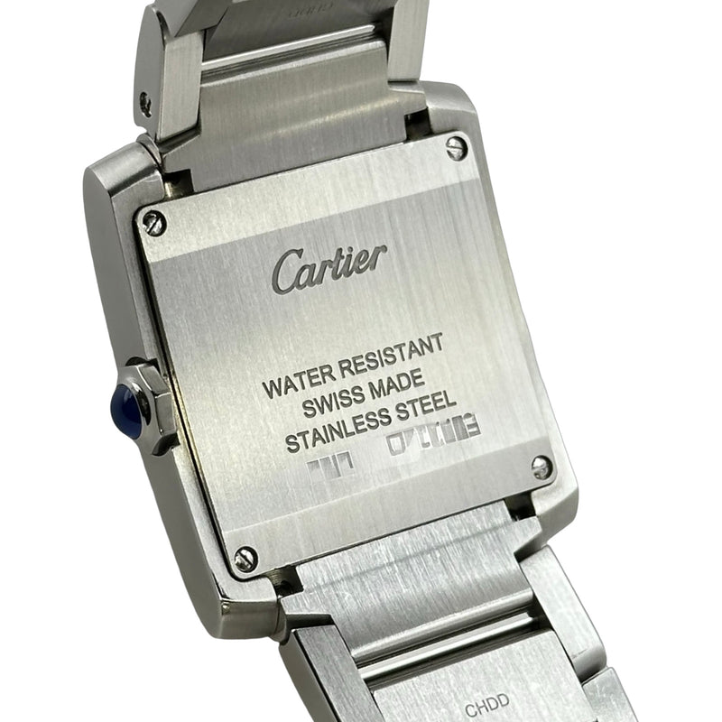 カルティエ Cartier タンク フランセーズ MM WSTA0074 シルバー ステンレススチール クオーツ メンズ 腕時計 カルティエ Cartier タンク フランセーズ MM WSTA0074 シルバー