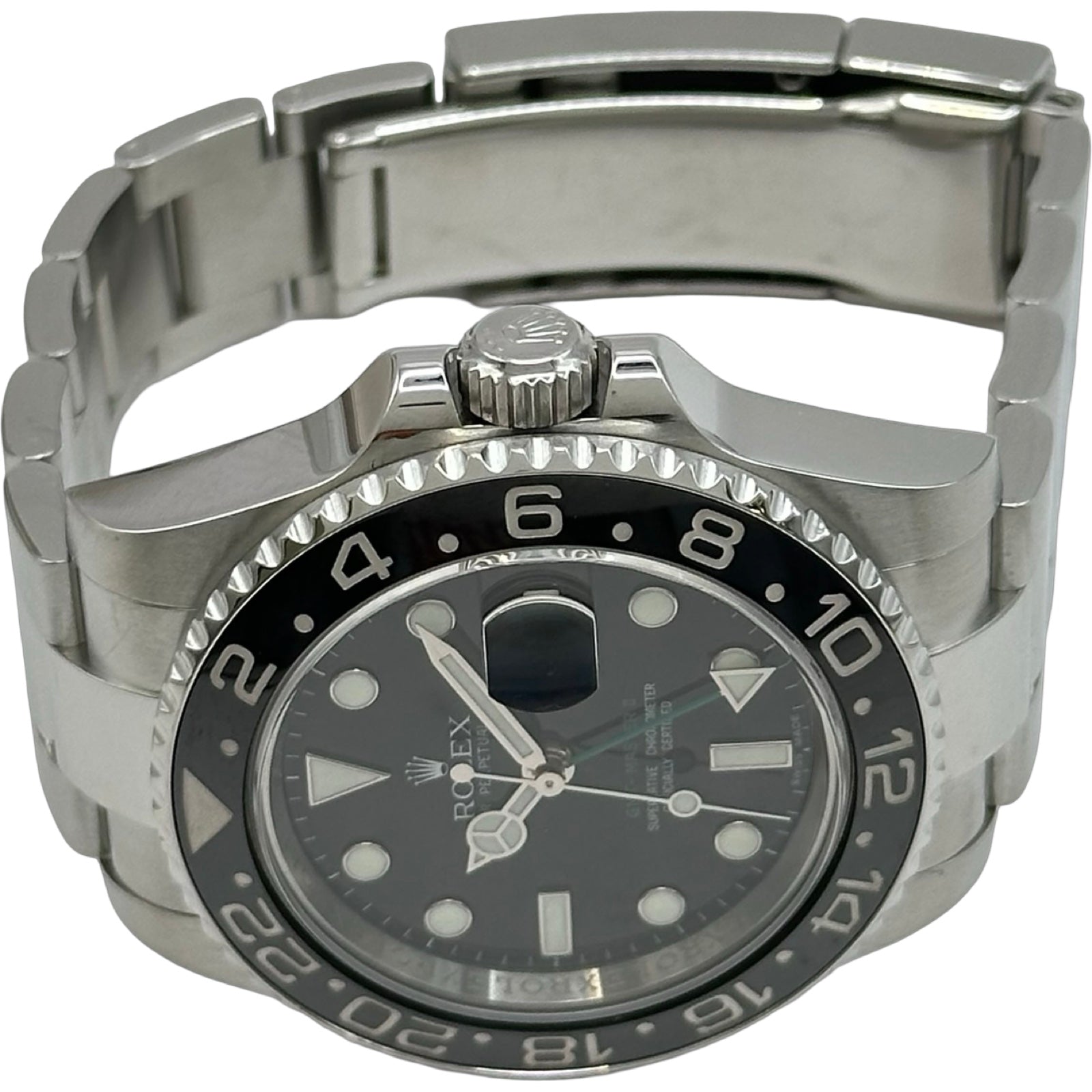 ロレックス ROLEX GMTマスター2 116710LN ブラック ステンレススチール
