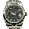 ロレックス ROLEX デイトジャスト26 179174 ブラック ホワイトゴールド/ステンレススチール 自動巻き レディース 腕時計