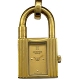 エルメス HERMES ケリーウォッチ KE1.201 ゴールド ゴールドプレーテッド クオーツ レディース 腕時計