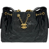 シャネル CHANEL CHANEL25 スモール AS5293 ブラック ゴールド金具 シャイニーカーフ レディース ショルダーバッグ