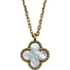ヴァンクリーフ＆アーペル Van Cleef & Arpels スウィートアルハンブラネックレス ゴールド Au750 マザー オブ パール ジュエリー