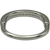ティファニー TIFFANY＆CO ロックリング ホワイトゴールド Au750 ジュエリー