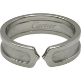 カルティエ Cartier C2リングSM ホワイトゴールド 750 ジュエリー