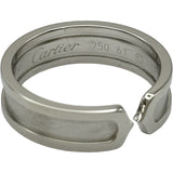カルティエ Cartier C2リングSM ホワイトゴールド 750 ジュエリー
