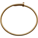 カルティエ Cartier ジュストアンクルブレスレットSM ピンクゴールド Au750 ジュエリー