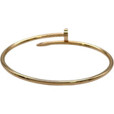 カルティエ Cartier ジュストアンクルブレスレットSM ピンクゴールド Au750 ジュエリー