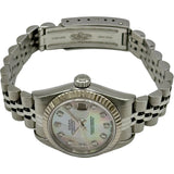 ロレックス ROLEX デイトジャスト 79174G ホワイトシェル ホワイトゴールド/ステンレススチール 自動巻き レディース 腕時計