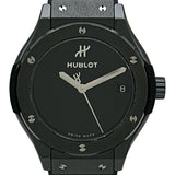 ウブロ HUBLOT クラシック・フュージョン オリジナル ブラックマジック 581.CX.1270.RX.MDM ブラック セラミック クオーツ レディース 腕時計