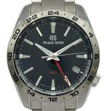 グランドセイコー Grand Seiko スポーツコレクション クォーツ GMT SBGN029(9F86-0AK0) ダークネイビー ステンレススチール クオーツ メンズ 腕時計