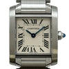 カルティエ Cartier タンク フランセーズ SM W51008Q3 アイボリー ステンレススチール クオーツ レディース 腕時計