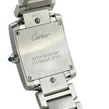 カルティエ Cartier タンク フランセーズ SM W51008Q3 アイボリー ステンレススチール クオーツ レディース 腕時計