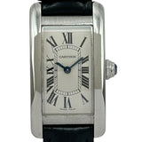 カルティエ Cartier タンク アメリカン SM WSTA0016 シルバー ステンレススチール クオーツ レディース 腕時計