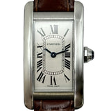 カルティエ Cartier タンクアメリカン SM WSTA0043 シルバー ステンレススチール クオーツ レディース 腕時計