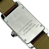 カルティエ Cartier タンクアメリカン SM WSTA0043 シルバー ステンレススチール クオーツ レディース 腕時計