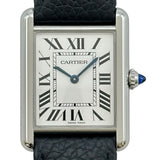 カルティエ Cartier タンク マスト LM WSTA0041 シルバー ステンレススチール クオーツ メンズ 腕時計