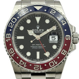 ロレックス ROLEX GMTマスター2 126710BLBO ブラック ステンレススチール 自動巻き メンズ 腕時計