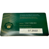 ロレックス ROLEX GMTマスター2 126710BLBO ブラック ステンレススチール 自動巻き メンズ 腕時計