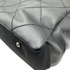 シャネル CHANEL パリビアリッツトートMM A34209 14番台 ブラック シルバー金具 コーティングキャンバス レディース トートバッグ
