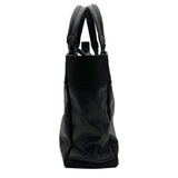 シャネル CHANEL パリビアリッツトートMM A34209 14番台 ブラック シルバー金具 コーティングキャンバス レディース トートバッグ