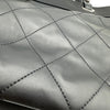 シャネル CHANEL パリビアリッツトートMM A34209 14番台 ブラック シルバー金具 コーティングキャンバス レディース トートバッグ