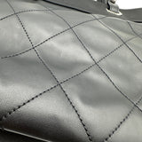 シャネル CHANEL パリビアリッツトートMM A34209 14番台 ブラック シルバー金具 コーティングキャンバス レディース トートバッグ