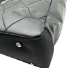 シャネル CHANEL パリビアリッツトートMM A34209 14番台 ブラック シルバー金具 コーティングキャンバス レディース トートバッグ