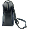 シャネル CHANEL バレリーナ カメラバッグ A93015 21番台 ネイビー/ブラック シルバー金具 カーフ レディース ショルダーバッグ