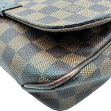 ルイ・ヴィトン LOUIS VUITTON ディストリクトPM N41213 ブラウン ダミエ/レザー メンズ ショルダーバッグ