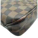 ルイ・ヴィトン LOUIS VUITTON ディストリクトPM N41213 ブラウン ダミエ/レザー メンズ ショルダーバッグ