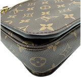 ルイ・ヴィトン LOUIS VUITTON ポシェット・メティスMM M44875 ブラウン モノグラム/レザー レディース ショルダーバッグ